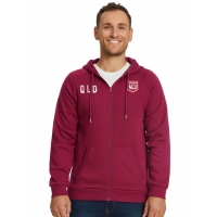 QLD Maroons Mens State of Origin Jacket with Hood