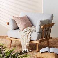 [Linen Lovers] Madaya Blush Linen Cushion