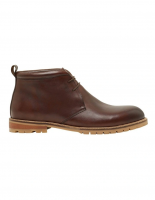 Oxford Lennox Brown Leather Chukka Boots