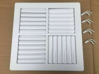 Square Ceiling Vent Cooling Vent Evap 4way MDO Ceiling vents 339x339mm Facesize