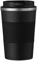 MutenaNeva Black Tumbler Vacuum Insulated Water Bottle,Non-Slip, Leak Proof, Stainless Steel Coffee Thermos,Travel Mug