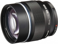 OLYMPUS M.Zuiko Digital ED 75mm F1.8 Lens (Black) - 
