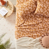 [Linen Lovers] Printed Desert Palm Clay Sheet Set