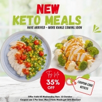 New Cooked Up Keto Meals Arrival - 35% Each Meal Off To Try