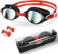 Swimming goggles men and women,cutting-edge technology real anti fog swim goggles for adult or youth no leak