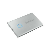 Samsung T7 Touch 500GB Silver USB3.2 Type-C Fingerprint Portable SSD MU-PC1T0...
