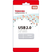 Toshiba USB 2.0 LI02 Series Flash Drive 16GB - Grey