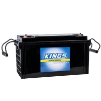 Kings 138AH 12v AGM Deep Cycle Battery | 5x Faster Recharging | Maintenance-Free | 12 Month Warranty