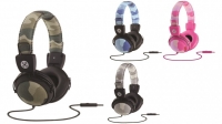 Moki Camo In-line Mic Headphones