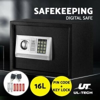 UL-TECH 16L Security Safe Safety Box Electronic Digital Cash Deposit Password