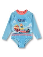 Toddler Girl Kangaroo Beach Rash Vest