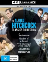 5 MOVIE HITCHCOCK COLLECTION (SABOTEUR/SHADOW OF A DOUBT/THE TROUBLE WITH HARRY/MARNIE/FAMILY PLOT) - CARTON (5 DISC - 4K)