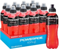 Powerade Berry Ice Sports Drink 12 x 600ml - 