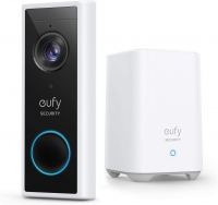eufy Security, Video Doorbell (Battery-Powered) Kit, 2K Resolution, 180-Day Battery Life, Encrypted Local Storage, No Monthly
