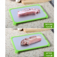 2X KITCHEN FAST DEFROSTING TRAY THE SAFEST WAY TO DEFROST MEAT OR FROZEN FOOD