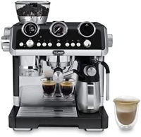 De'Longhi La Specialista Maestro, Perfetto Manual Espresso Coffee Machine, EC9665.BM, Black, Coffee Machine Recognises Your