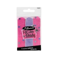 $2.95 - Ms Manicure File When Ready 3 Mini Salon Nail Boards