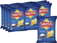 Smith's Crinkle Cut Potato Chips, 12 x 170g, Original
