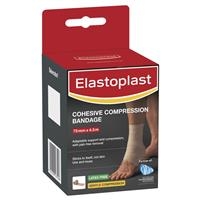 Elastoplast 48317 Sport Cohesive Bandage Tan 7.5cm x 4.5m