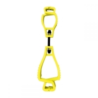 On Site Safety Interlock Glove Clip - Yellow