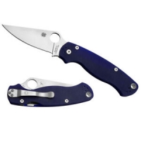New PARA MILITARY 2 G-10 Plain Blade Folding Knife DARK BLUE S110V YSC81GPDBL2 - 716104010301