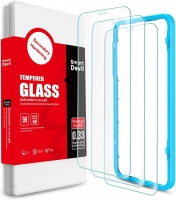 SmartDevil 3 Pack Screen Protector for iPhone 11 Pro Max/iPhone Xs Max, 9H Tempered Glass, Anti-Scratch, Easy Installation Tray,