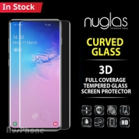 $7.95 - Galaxy S20 S10 S9 Plus Note 20 10 9 Tempered Glass Screen Protector For Samsung