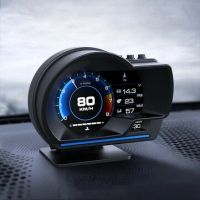 Smart Car OBD2 GPS Gauge HUD Head-Up Digital Display Speedometer Turbo RPM Alarm Sale