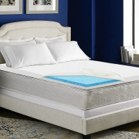 GISELLE BEDDING QUEEN SIZE DUAL LAYER COOL GEL MEMORY FOAM