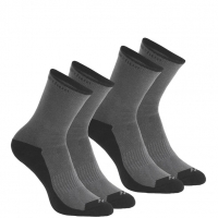 NH 100 Adult High Hiking Socks 2 Pack | Decathlon