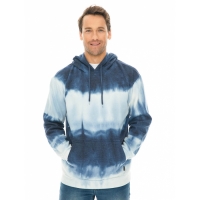 Prodigy Navy and White Tie Dye Popover Hoodie