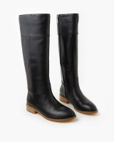 Dee Leather Boot - Black