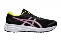 ASICS Women's Patriot 12 Running Shoe (Black/Hot Pink, Size 9.5 US)