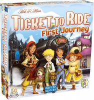 Days of Wonder DO7227 Ticket to Ride Europe First Journey Strategy Game, White