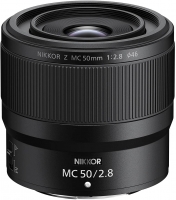 Nikon Nikkor Z 50mm Macro f/2.8 Lens Black