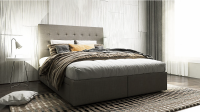 Paris II Custom Upholstered Bed with Choice of Storage Base