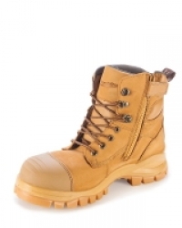 Blundstone Style 992 Lace Up Zip Side Boot - Wheat