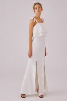 C/MEO COLLECTIVE  SOUND ADVICE GOWN IVORY