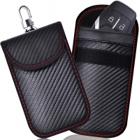 IMBROID Faraday Key Fob Protector (2 Pack) Faraday Bags Car Key Signal Blocking, Car Security Protection Pouch