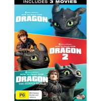 3 Movie Collection: How To Train Your Dragon - BIG W Exclusive DVD