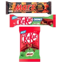 Mars or Nestlé Medium Bars 35g-56g