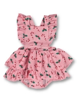 Baby Christmas Frilly Romper