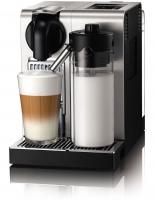 Nespresso By Delonghi Lattissima Pro Capsule Coffee Machine Silver EN750MB
