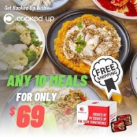 [NSW, VIC QLD] 10 Meals for $69 Delivered @ Cooked Up