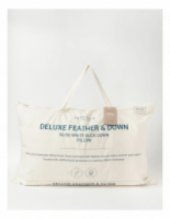Heritage Deluxe 50/50 White Duck Down And Feather Pillow
