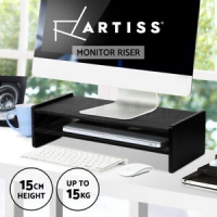 Artiss Monitor Riser Computer TV Stand Laptop LED Shelf Desktop Display