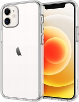 JETech Case for iPhone 12 Mini 5.4-Inch, Shockproof Bumper Cover, Anti-Scratch Clear Back (Clear)