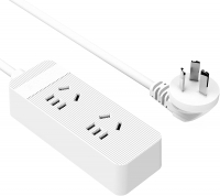 $15.29 - Mini Size Power Strip for Travel, NTONPOWER AU Plug Power Strip with 3 Outlets, 1 Meter Extension Cord, Extension Socket for