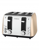 Kambrook Deluxe Collection 4 Slice Toaster Champagne KTA480CMP