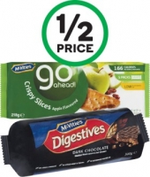 McVitie’s Digestives 300-400g or Go Aheads 218g